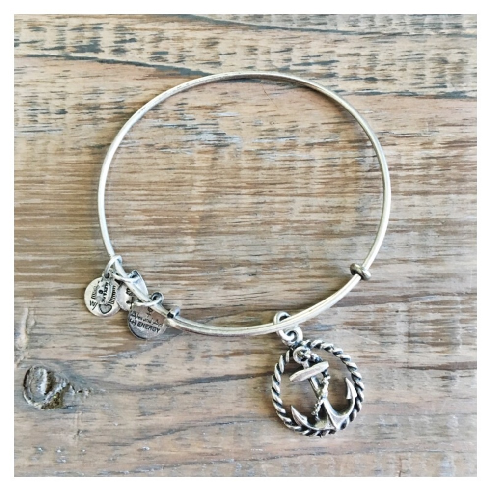ALEX AND ANI, Anchor Charm Bracelet